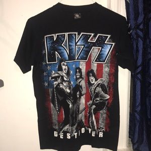 KISS rock shirt